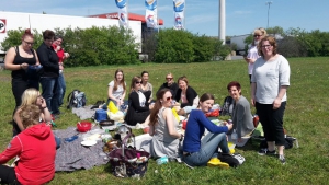 Picknick bei strahlendem Sonnenschein Foto: © Janine M.