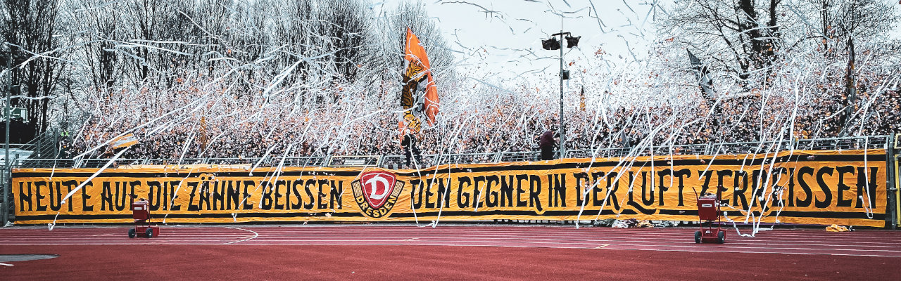 Auswärtsfahrt-Choreo, Oldenburg 2022