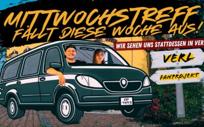 Verl statt Fanhaus – Mittwochstreff fällt aus!