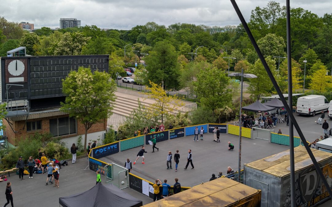 Mehr als Fußball: KICKFAIR-Turnier im Rudolf-Harbig-Stadion