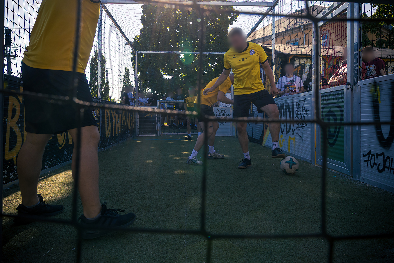Sommerpause vorbei: 90 Jugendliche beim Sommerturnier im Käfig