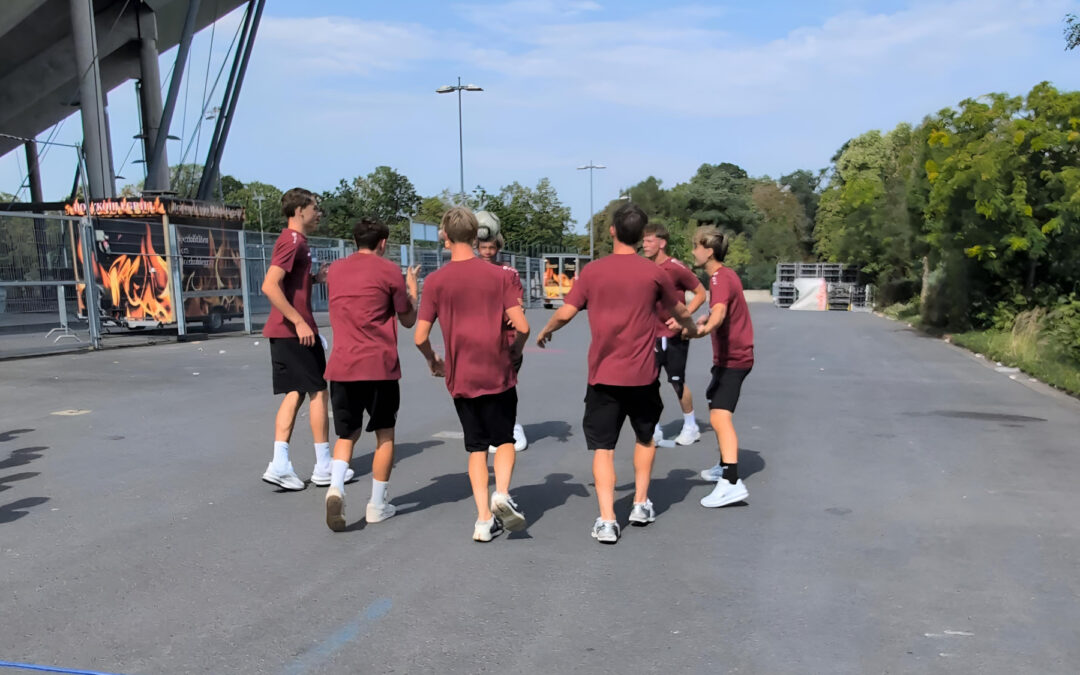 Gemeinsam Haltung zeigen: Workshops mit den Nachwuchsteams der SG Dynamo Dresden