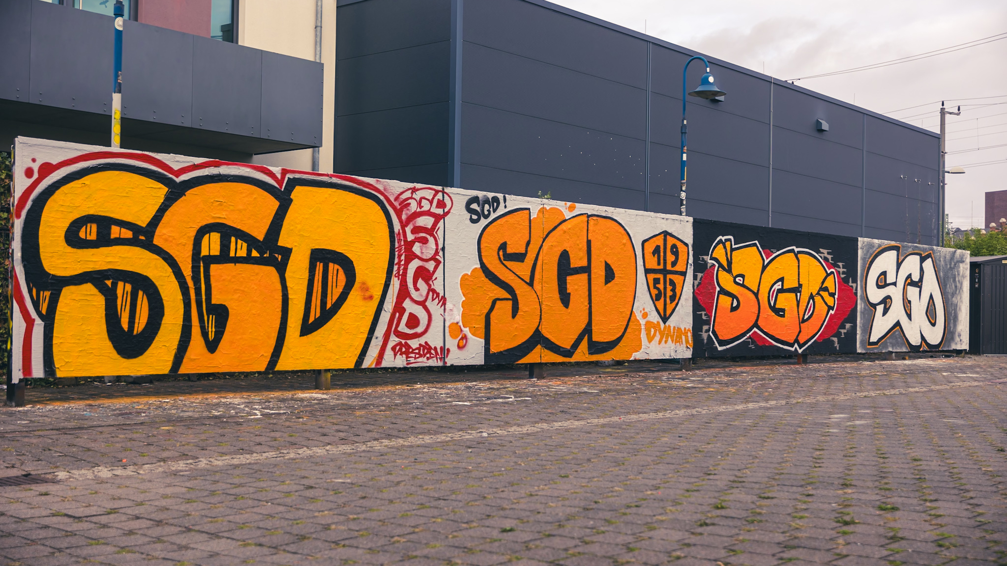 Vier Wochen, eine Wand, jede Menge Farbe
